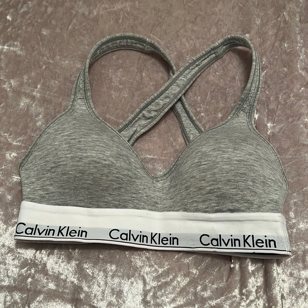 calvin klein sports bra